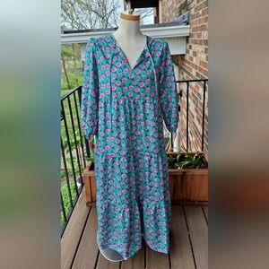 NWOT Floral Boho Maxi Dress